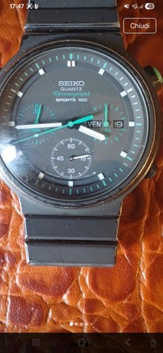 Seiko 7a38 7040 chronograph - 7a38-7040,