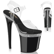8" Inch Clear Platform