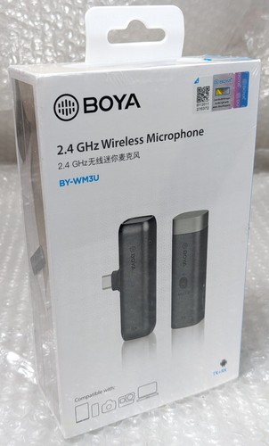 Boya wm3u ghz microfono - 2,4,