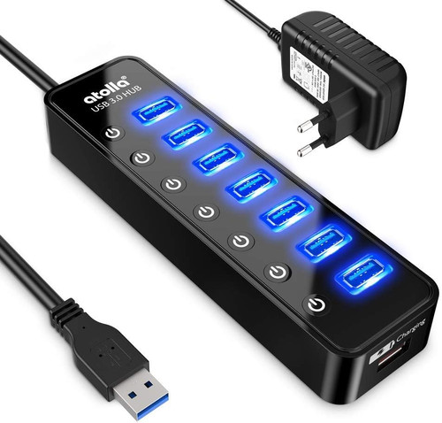 Hub usb porte alimentato - usb,