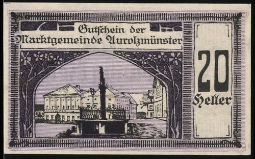 Notgeld aurolzmünster 1920 - aurolzmünster,