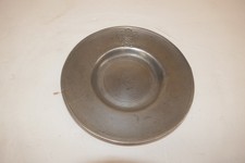 Piatto stemma vintage in peltro decorazione parete Made in Italy 6"