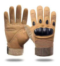 Guanti khaki tattici, softair