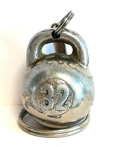 Portachiavi urss kettlebell - portachiavi,