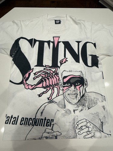 Sting wcw fatal meet shirt - wcw,