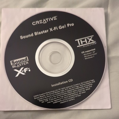 Creative sound blaster go - blaster, x-fi