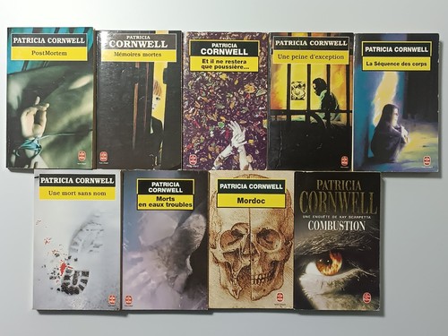 Lot patricia cornwell 9 - 9,
