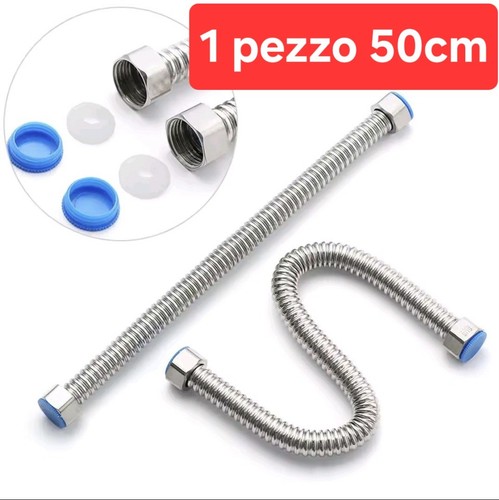 Tubo flessibile 50cm bagno - 1,