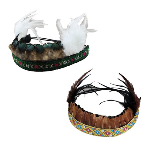 Copricapo piume capo - copricapo,