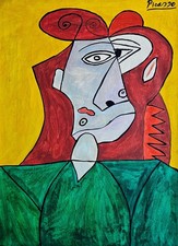 Dipinto olio su tela cubista