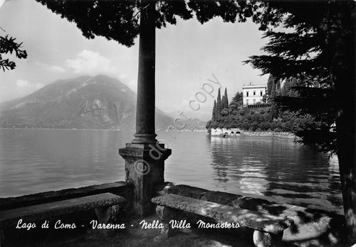 Cartolina lago como varenna - cartolina,