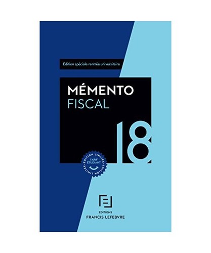 Memento fiscal etudiant 2018 - memento,