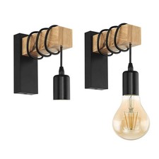  Cafe Lighting Retro Wall for