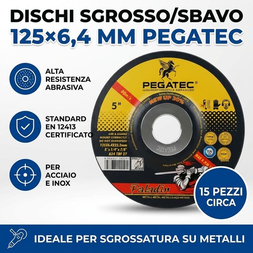 Dischi sgrosso sbavo 125 - dischi,