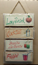 Tabella vintage pubblicitaria