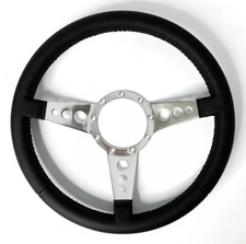 14" Polished 3-Spoke Drilled