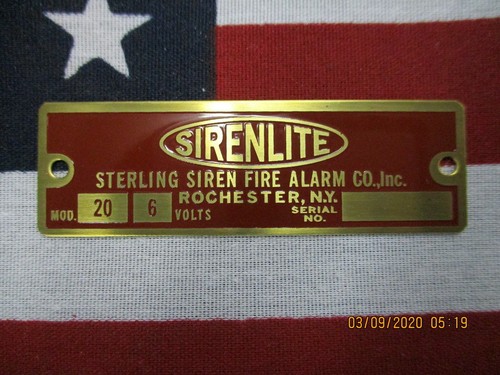 Sirena sterling sirenlite - sterling, "sirenlite"