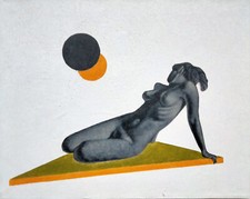 Quadro Dipinto Olio Su Tela