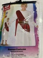 Brand New Basic Toga Greek Roman Child Costume Sz Lge