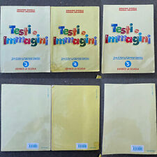 (3 VOLUMI) TESTI E IMMAGINI 3 4 5-CORSO DI LETTURE E FORMAZIONE LINGUISTICA