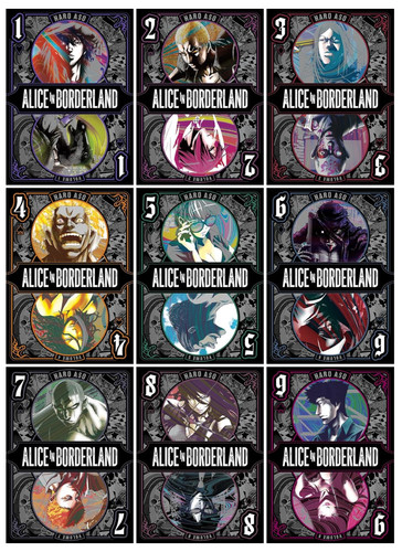 Alice borderland - alice, 1-9)