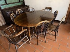 Set Tavolo Inglese Con Sedie