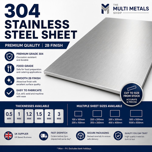 Lamiera acciaio inox - , 304