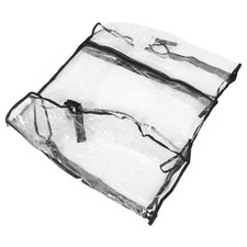  Housse de pluie transparente pour chariot, protection d'ombre de chariot en