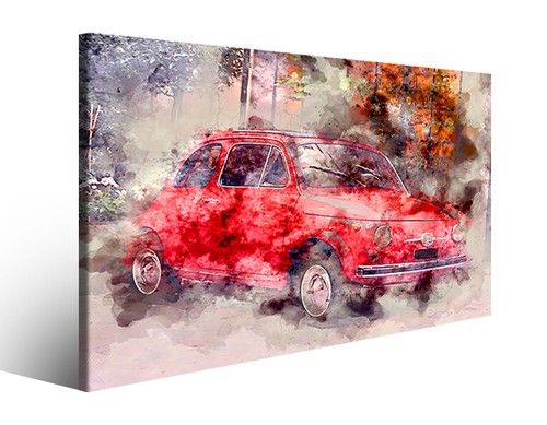 Quadro auto eopoca red fiat - red,