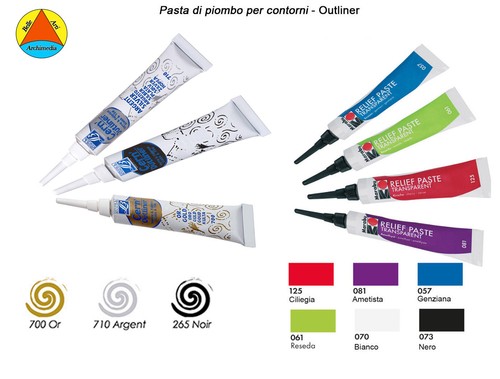 Pasta per contorno rilievo - pasta,