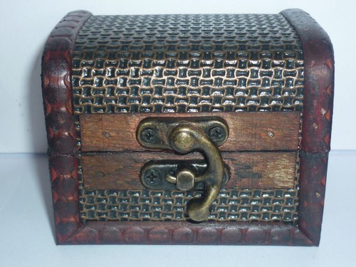 Scrigno baule coloniale - scrigno,