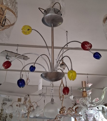Lampadario vetro murano - lampadario,