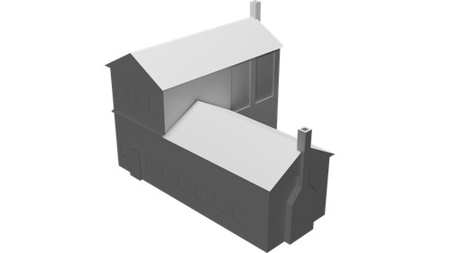Casa grande miniatura per - casa,