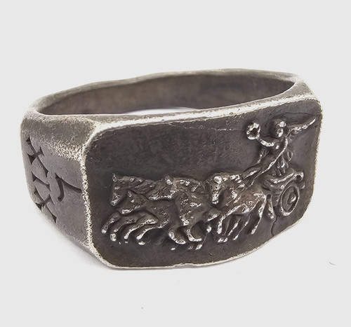 Anello argento antico