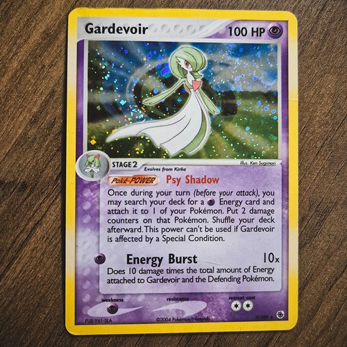 Gardevoir 109 holo rare - 7/109, ruby