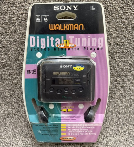 Vintage sony walkman fx433 - sony, wm-fx433