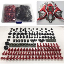 Red screws fairing - bolts, kit