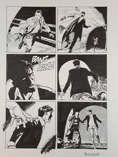 Dylan dog tavola originale - dylan,