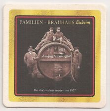 Birreria di famiglia Leikeim - vecchio sottobicchiere birra "Braumeister del 1927"