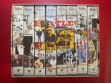 8 VHS + Cofanetto Box THE BEATLES ANTHOLOGY 1940/1968 Apple Video Music