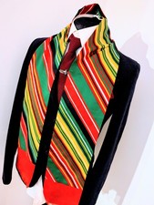 Sciarpa uomo vintage a righe