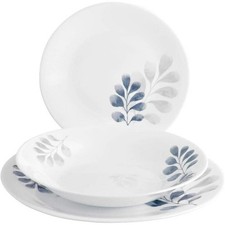 SERVIZIO PIATTI BORMIOLI 18 PEZZI BOTANICA BLU piatti casa arredo