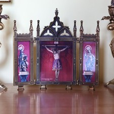 Icona religiosa trittico