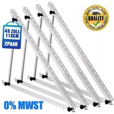4x Supporto fotovoltaico 118cm