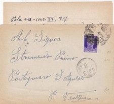 storia postale regno Lettera