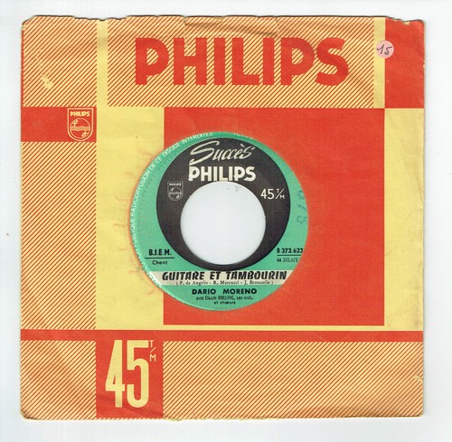 Dario moreno vinile giri - vinile, 45
