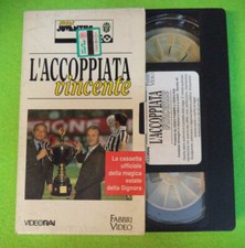 VHS film L'ACCOPPIATA VINCENTE hurra'Juventus FABBRI VIDEO JUVE (F181) no dvd