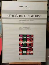 MANIFESTO GIUSEPPE CAPOGROSSI FINMECCANICA CIVILTA DELLE MACCHINE RIVISTA