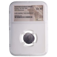 Moneta romana graziana AE3