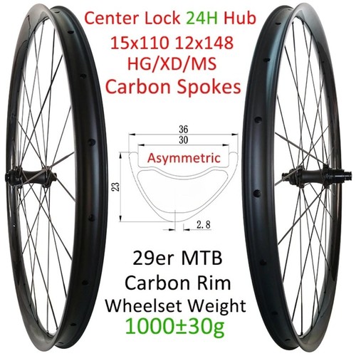 Set ruote asimmetriche mtb - ruote, da